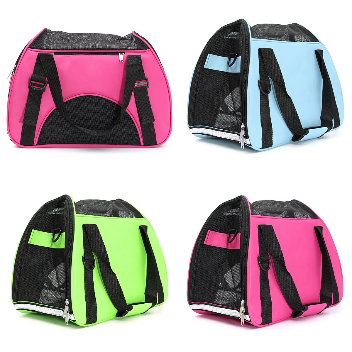 

Nylon Rose Green Blue Dog Bag Windproof Solid Slings Chihuahua Bag Cat Carrier Dog Bag Carring Bags