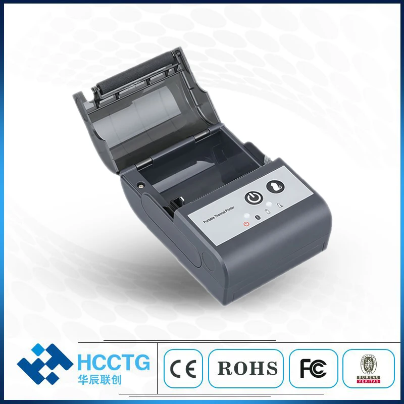 Mini 58 Mm Bluetooth Handheld Ponsel Thermal Printer Portabel HCC-T2P