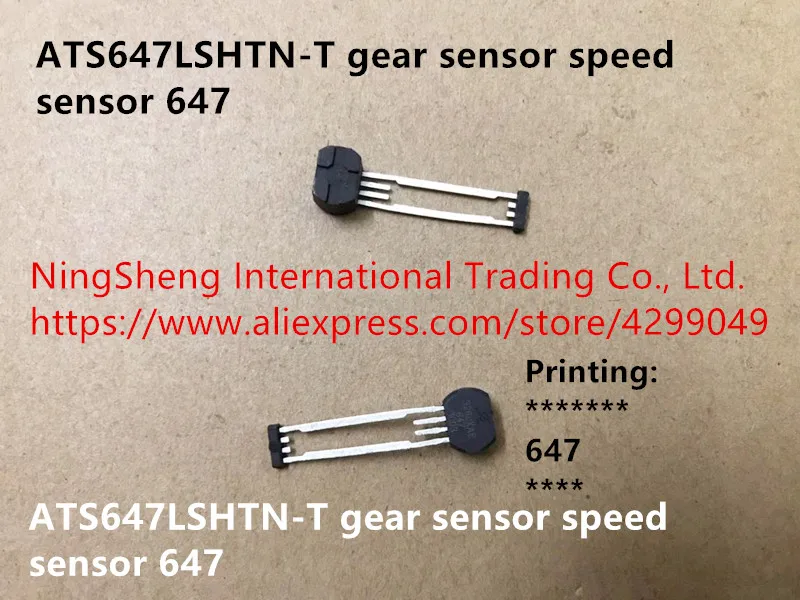 

Оригинальный новый 100% датчик скорости ATS647LSHTN, переключатель датчика скорости ATS647LSHTN-T