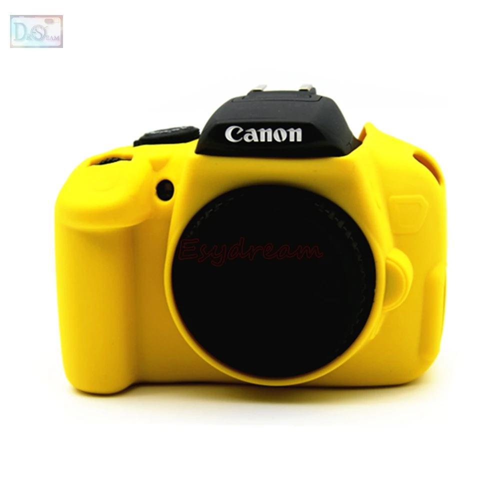 Rubber Silicon Case Body Cover Protector Soft Frame Skin for Canon EOS 650D 700D Kiss X6i X7i Rebel T4i T5i Camera