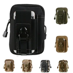 Outdoor Sport Tactical Molle Pouch, Saco da cintura, Caminhadas, Escalada, Camping, Belt Pack, Corrida, Viagem, Caça, Pequeno Bolso