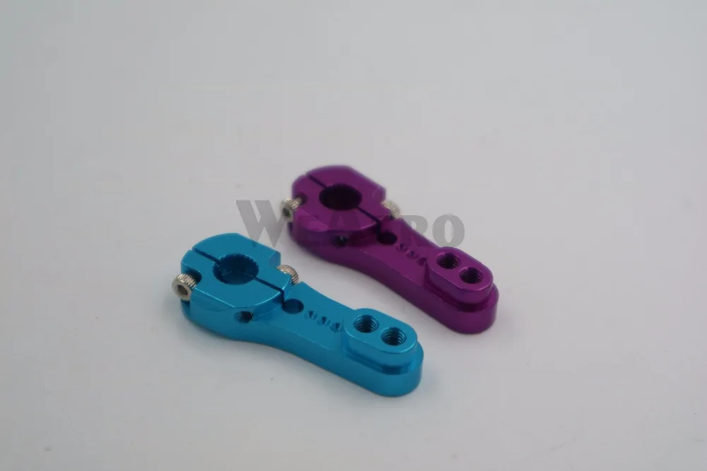 25Tx3xL20 25 T Aluminum Servo Arm Único para Futaba/L25 Cor Azul & Roxo Cor