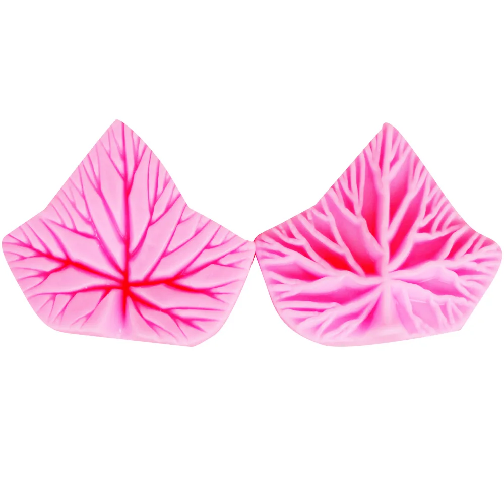 M364  Lvy Leaf Petal Flower Veiners Silicone Molds Fondant Sugarcraft Gumpaste Resin Clay Water Paper Cake Decorating Tools