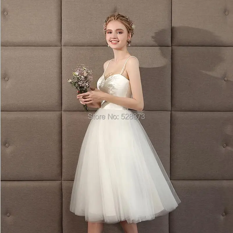 YNQNFS IWD11 Special Occasion Knee Length Short Bridal Dress Wedding Party Dress Bridesmaid Dress 2024