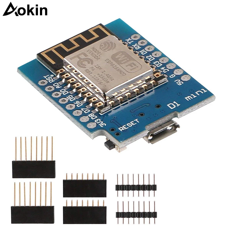 Módulo inalámbrico Nodemcu V3 V2 ESP32 D1 mini Lua, placa de desarrollo Wifi ESP8266 con antena PCB y Puerto USB ESP-12E CP2102 CH340