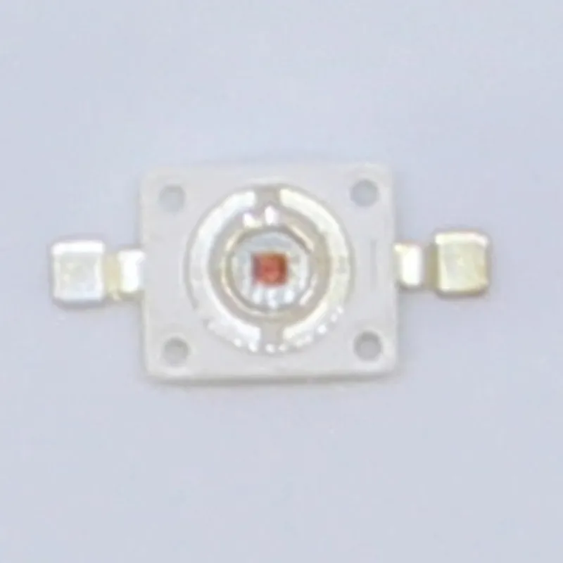 1000PCS   6070 LED Lamp Bread 1-3W Red Light 620NM 625NM Bulb 20MM Aluminum Plate