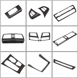 Car Accessories Carbon Fiber Style For BMW X5 X6 E70 E71 2008-2013 ABS Car Interior Decoration Strip Frame Cover Trim Sticker
