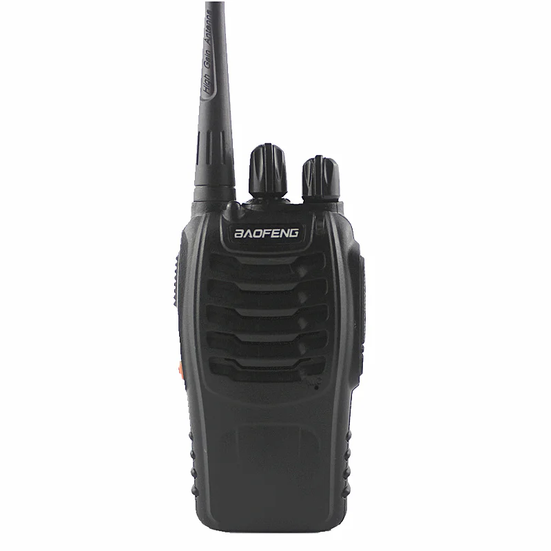 BaoFeng BF-888S Walkie Talkie Black 3W UHF 400-470MHz Frequency Portable Radio Set Ham Radio Hf Tran With Earpiece