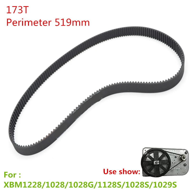 1 piece Breadmaker Conveyor Belts 173T Perimeter 519mm Bread Maker Parts Kitchen Appliance Parts Bread Machine Belts