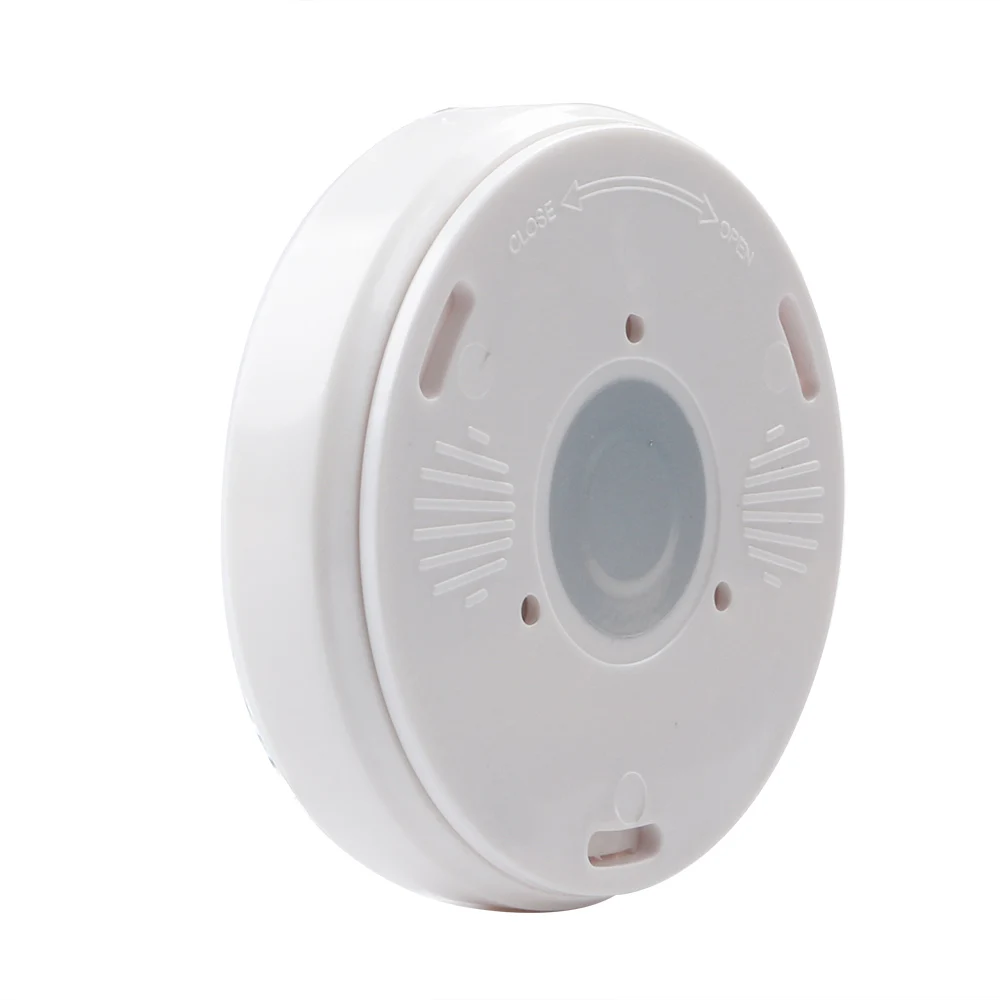 6LED czujnik ruchu na podczerwień PIR lampka nocna bezprzewodowa sterowanie magnetyczne oszczędność energii kinkiet ścieżka szafka ciepły biały/biały