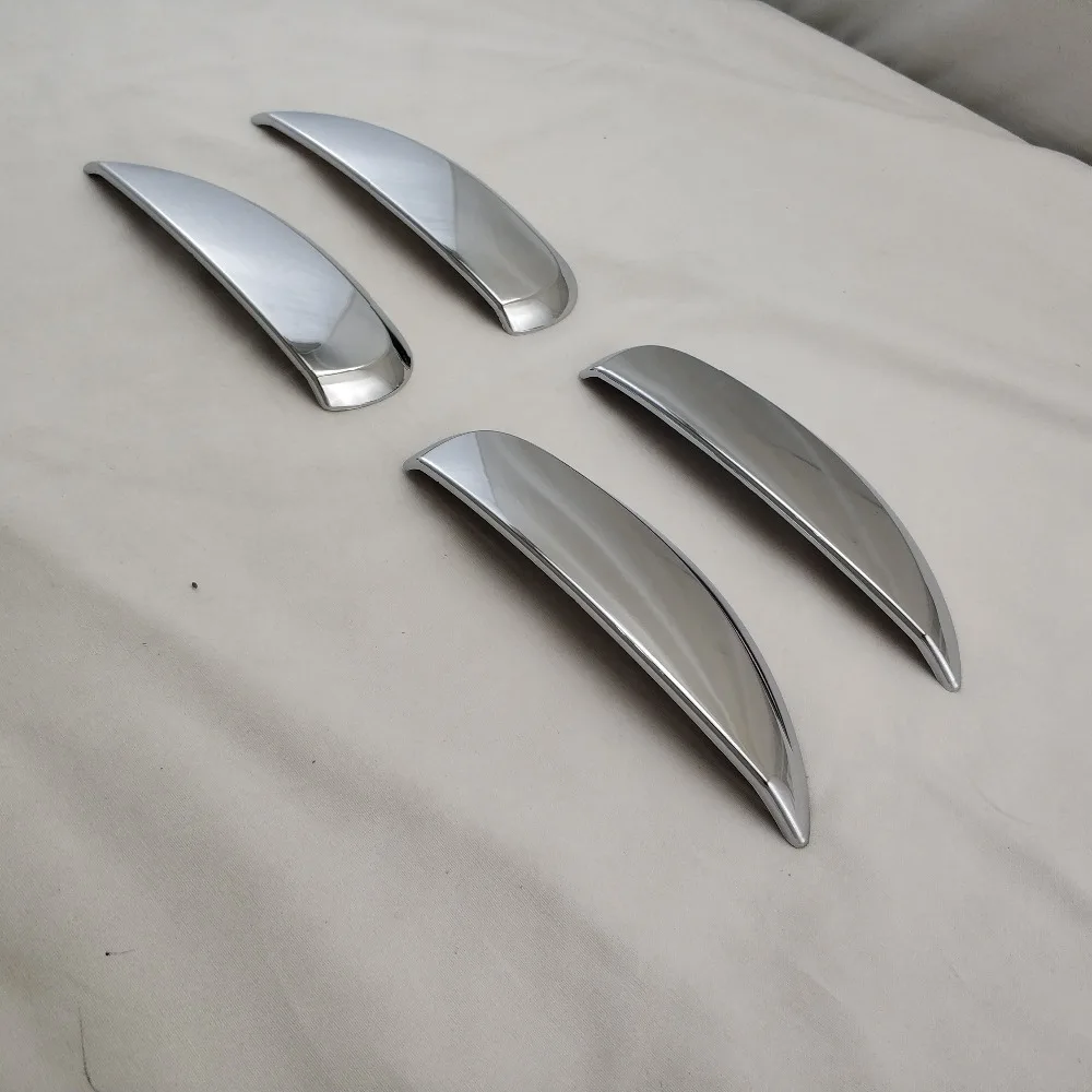 The high quality 4pcs Chrome plated Door Handle Cover Auto For Renault Symbol III Duster 2012-2019 Car Trim