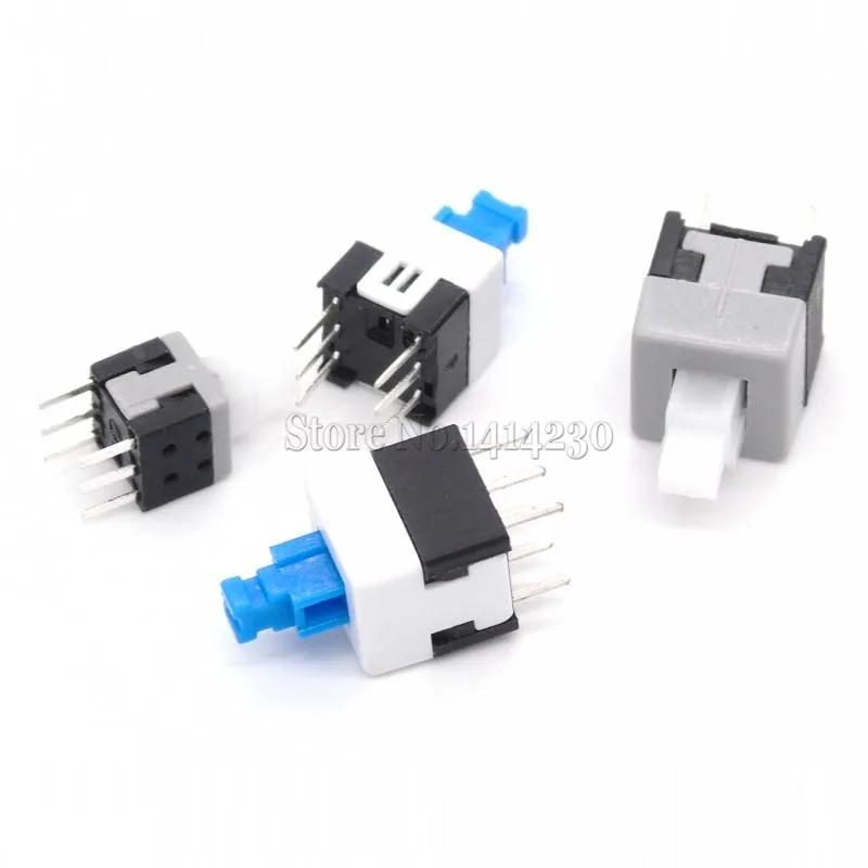 40PCS Push Button Switch Self Lock 7x7mm 8x8mm 8.5x8.5mm 5.8x5.8mm Micro Switch