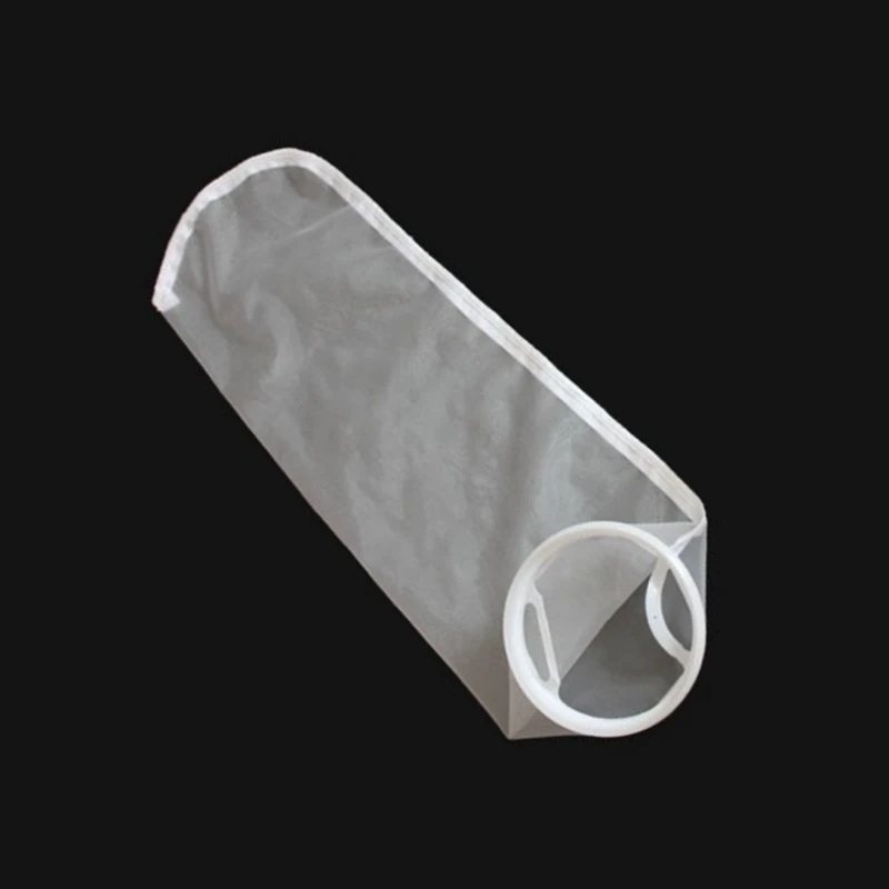 1pc 5Sizes 300Mesh Nylon Filter Bag Aquatic Animals Mesh Bag Wine Paint Coating Filtration Micron Filter Bag Anti Static Oil