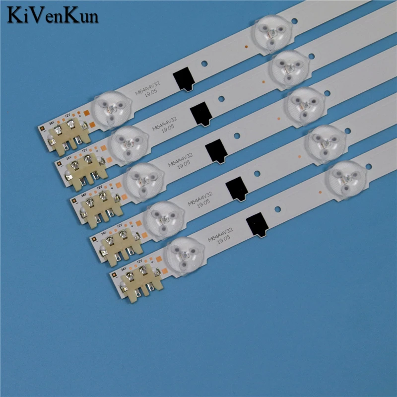 650Mm 9 Lampu LED Lampu Latar Strip untuk Samsung UE32F4020AW 32 "D2GE-320SC0-R3 2013SVS32H 2013SVS32F Bar Kit Televisi LED Band