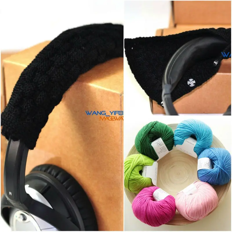 ExtraFine Pure Wool Headband Cushion For Sony MDR MA300 MA500 MA900 MA Series Headphone Headsets