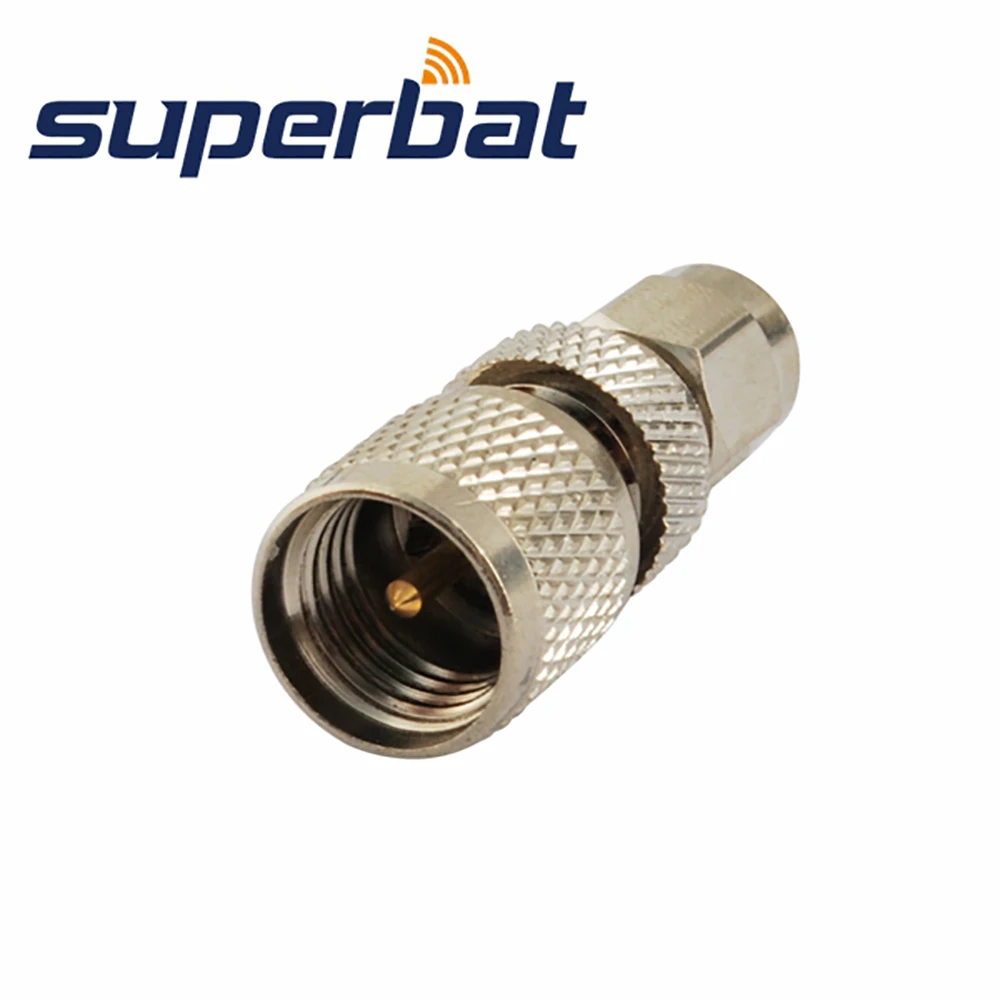 

Супутниковый радиоадаптер Superbat Truck Mini-UHF Plug to SMA Male RF Коаксиальный разъем для спутниковой радиоантенны Sirius XM