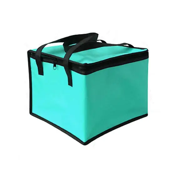 Insulated Thermal Cooler Bag Lunch Time Sandwich Drink Cool Storage Big Square Chilled Zip 4 Persons Tin Foil Food Bags Coffee