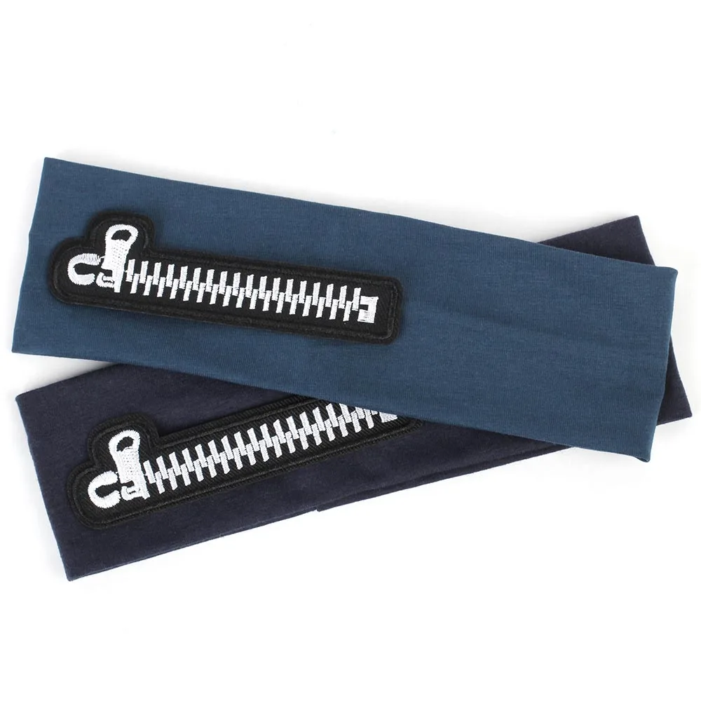 Fashion Baby headwear Soft Cotton Zipper Headband Girls Hair Band Accessories Kid Girls Turban Hairband Photo props Headwear - Image 5