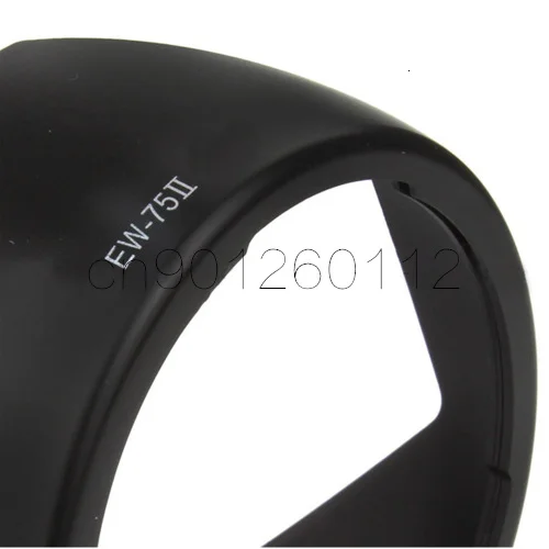 EW-75II Lens Hood Shade for Canon EF 20mm f/2.8 USM 20-35mm f/2.8L 72mm Thread (EW-75 II)