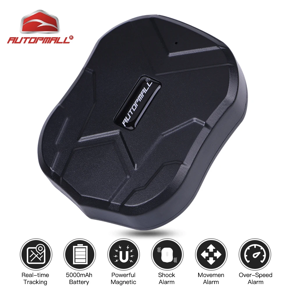 

Car GPS Tracker TKSTAR TK905 Vehicle Tracker 90 Days Standby Waterproof Magnetic GPS Locator Voice Monitor Geofence Free Web APP