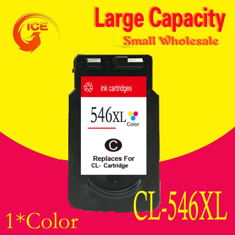 Color CL 546 XL Ink Cartridge comptaible for Canon PG545 CL546 for Pixma MG3050 2550 2450 2550S 2950 MX495