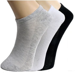 4 paires de chaussettes courtes en maille solide pour femmes, chaussettes de cheville invisibles pour femmes, chaussettes d'été respirantes et fines pour bateau, Calcetines noires, blanches et grises