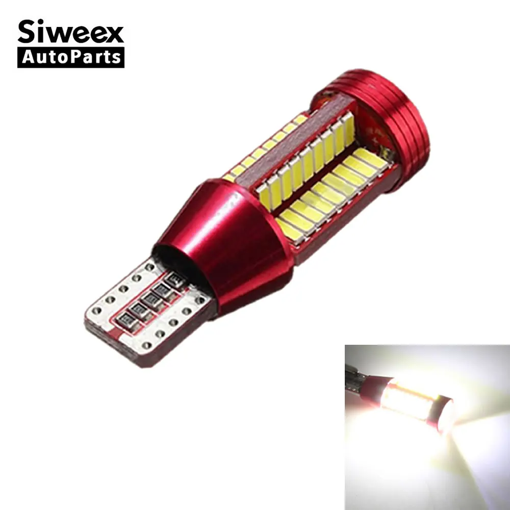 T10 W5W LED Canbus Parking Lights WY5W 168 Auto Wedge Turn Side Bulbs Car Interior Reading License Plate White Signal Dome Lamp