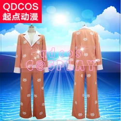 custom made Bakemonogatari Hanekawa Tsubasa with headwear Anime Cosplay Costume Uniform