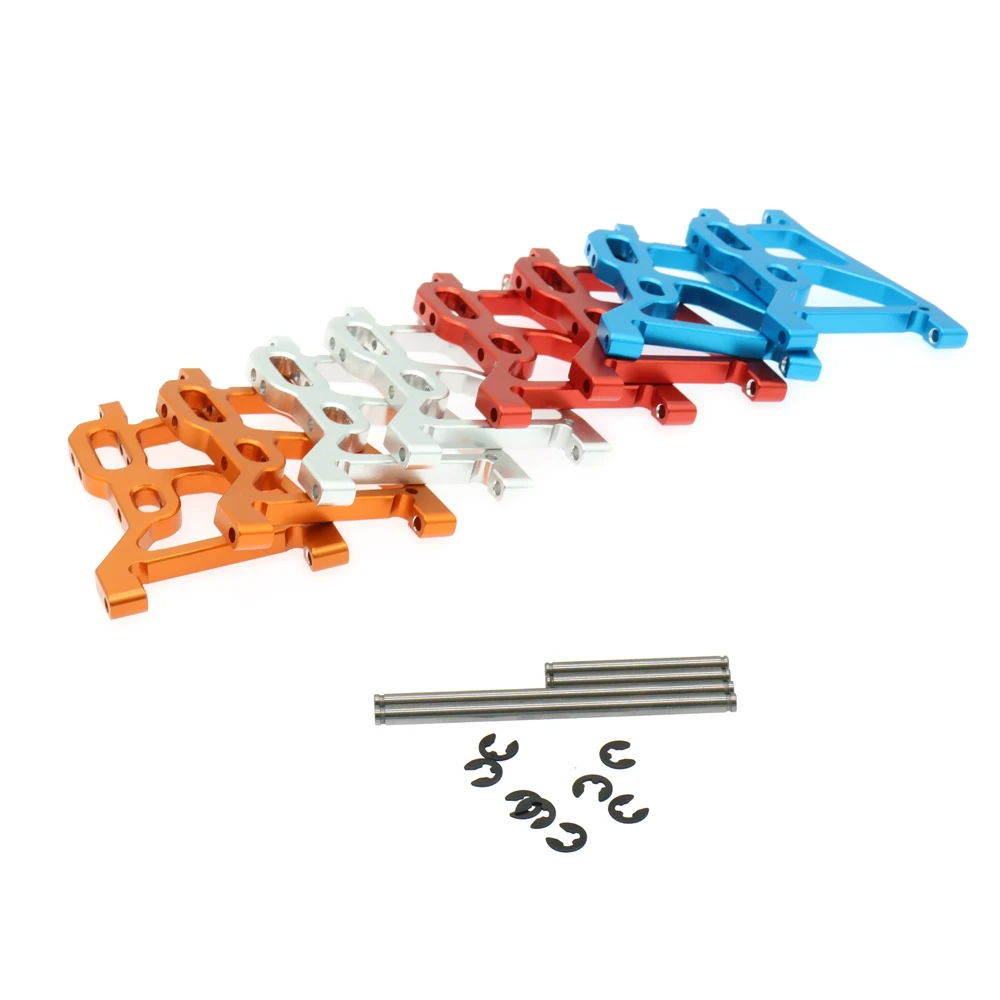 RCAWD-Brazo de suspensión inferior trasero de aleación para coche Rc Hobby, modelo de coche 1/10 Fs, Racing Buggy, Truggy, s-curve, Desert Buggy