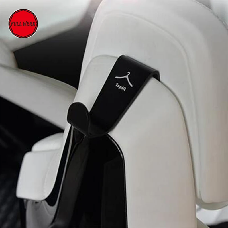 

Aluminum Alloy Car Seat Back Hook High Quality Hanger for Tesla Model S Model X Headrest Storage Holder Interior Accessories