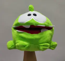 CUT ROPE OM NOM DJ 8 INCH PLUSH TOY open the mouth puppets new