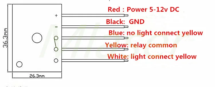 5-12vレーザー受信センサー,入力,全波長,400nm-1100nm,レーザーカウンター,ルームエスケープフォトディテクター