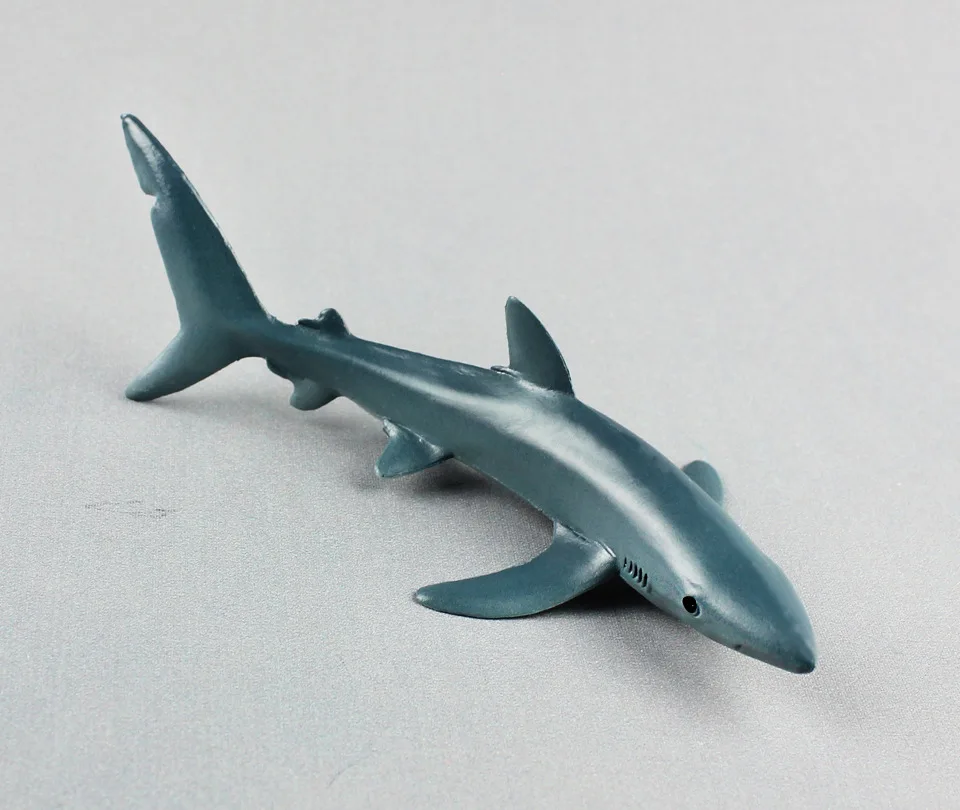 Marine life simulation shark Static Plastic toy model mini 13x6cm Environmental PVC Cognition prop teaching model toy gift w0597