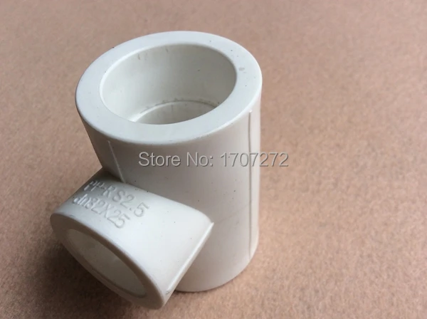 

Free Shipping Quality Enviroment - friendly PPR reducer Tee Angel Fittings DN32*25 Connector for sanitary water pipeline