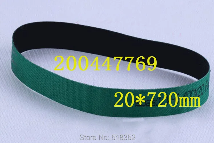 200447769 Charmilles Belt 20 x 720mm Green ( with one side black), Wire EDM-Low Speed Machine Spare Parts