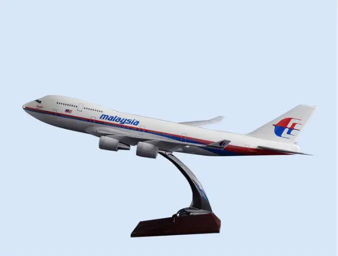 

47cm Airplane Model Malaysia Airlines B747 Airbus Model Philippines B777 Resin Airways Aviation Plane Model Gift Toys