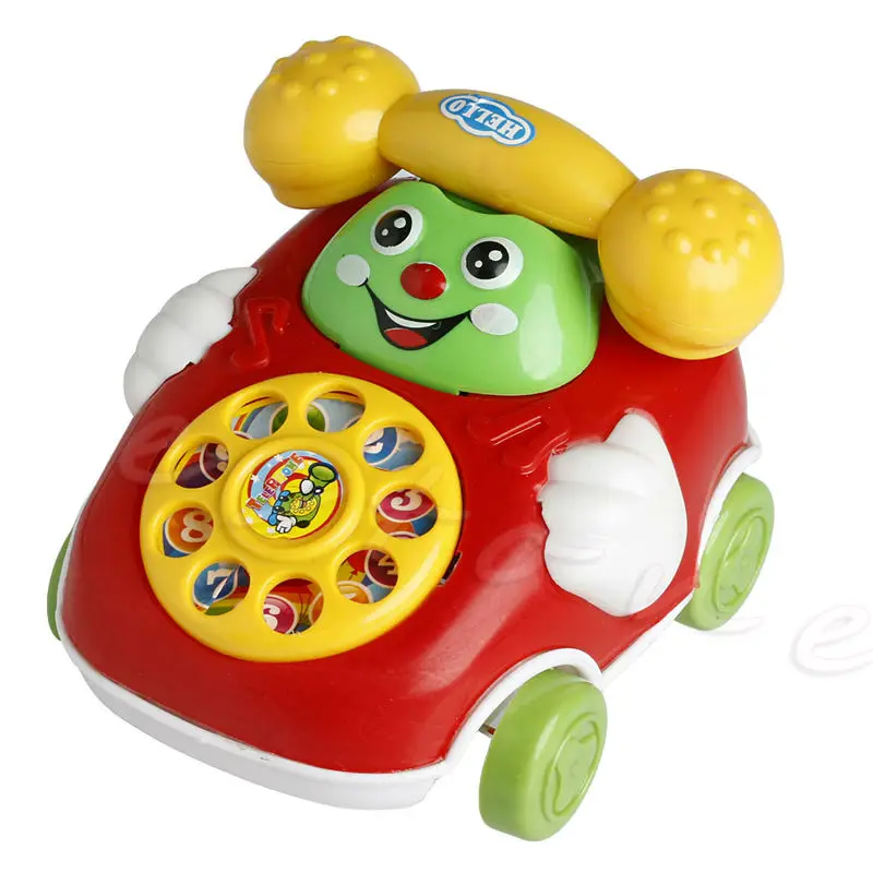 Baby Wie Lustige Lustige Heißer Verkauf 1Set Kinder Elektrische Telefon Maschine Modell Geschenk Spielzeug Baby Kinder Pädagogisches spielzeug