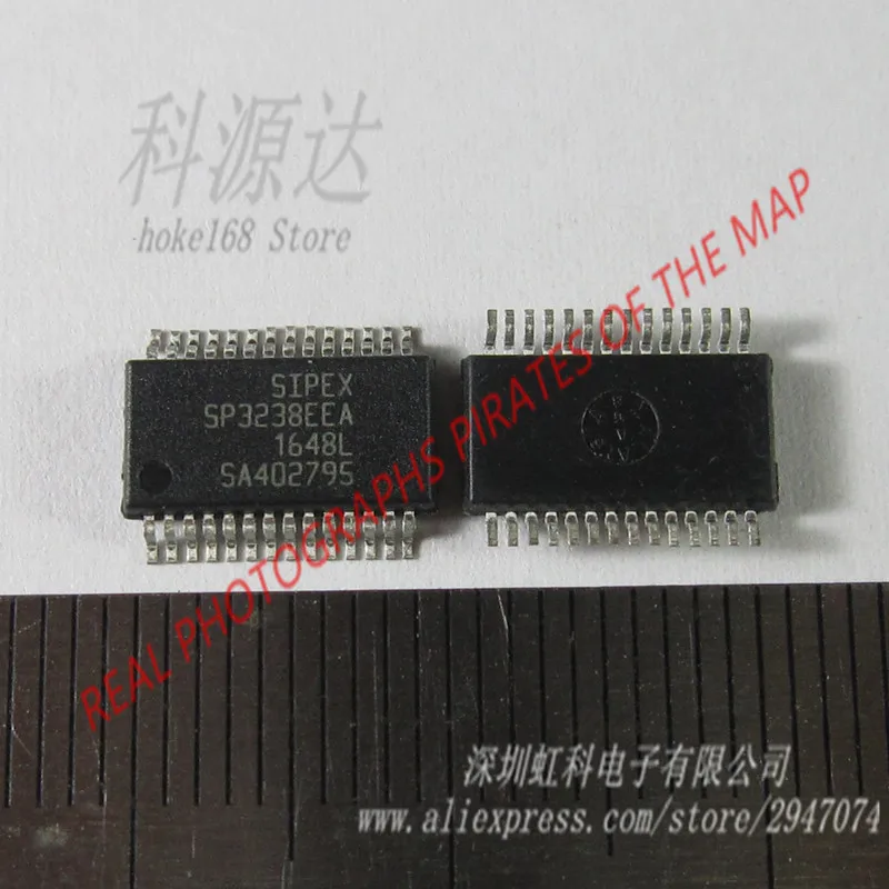 Sp3238eey tssop-28 ، sp3238eu ، sp3238eca ، sp3238e ، في الأوراق المالية ، 10 قطعة