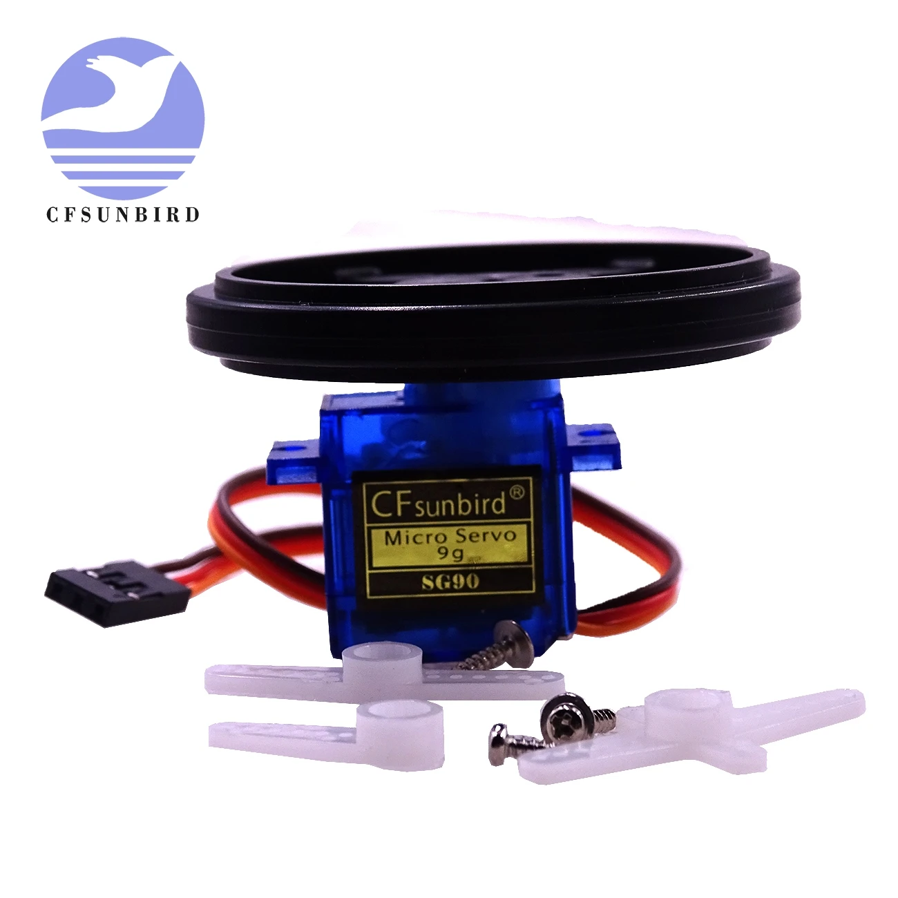 FS90R SG90 Micro Servo, 360 Degree Continuous Rotation Mini RC Servo Motor / Wheel  / ESC Servo Tester