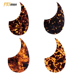 Feiman guitar parts Acoustic Guitar Pickguard Quality Self-adhesive OM 18V Style Pick Guard Sticker For 40