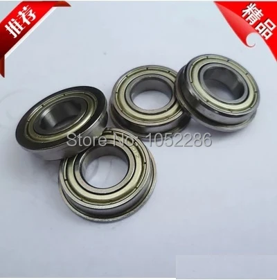 

100pcs Flanged bearing F6802ZZ shielded flange deep groove ball bearings 15*24*5 mm