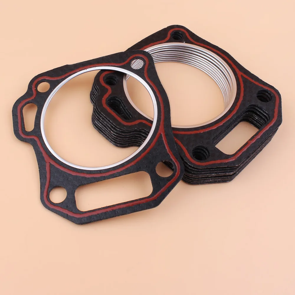 10Pcs/lot 70.5MM Bore Cylinder Head Gasket for Honda GX160 GX200 GX 160 200 170F 168F Gas Engine Motor Generator Lawnmower