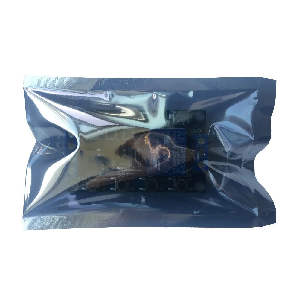 1 Channel 5V Relay Module Time Delay Relay Module Trigger OFF / ON Switch Timing Cycle 999 minutes for Arduino Relay Board Rele