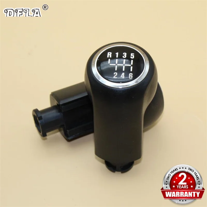 For VAUXHALL OPEL ASTRA H III MK5 CORSA D ZAFIRA B Car Styling 6 Speed Automatic Gear Stick Shift Knob Lever Chrome