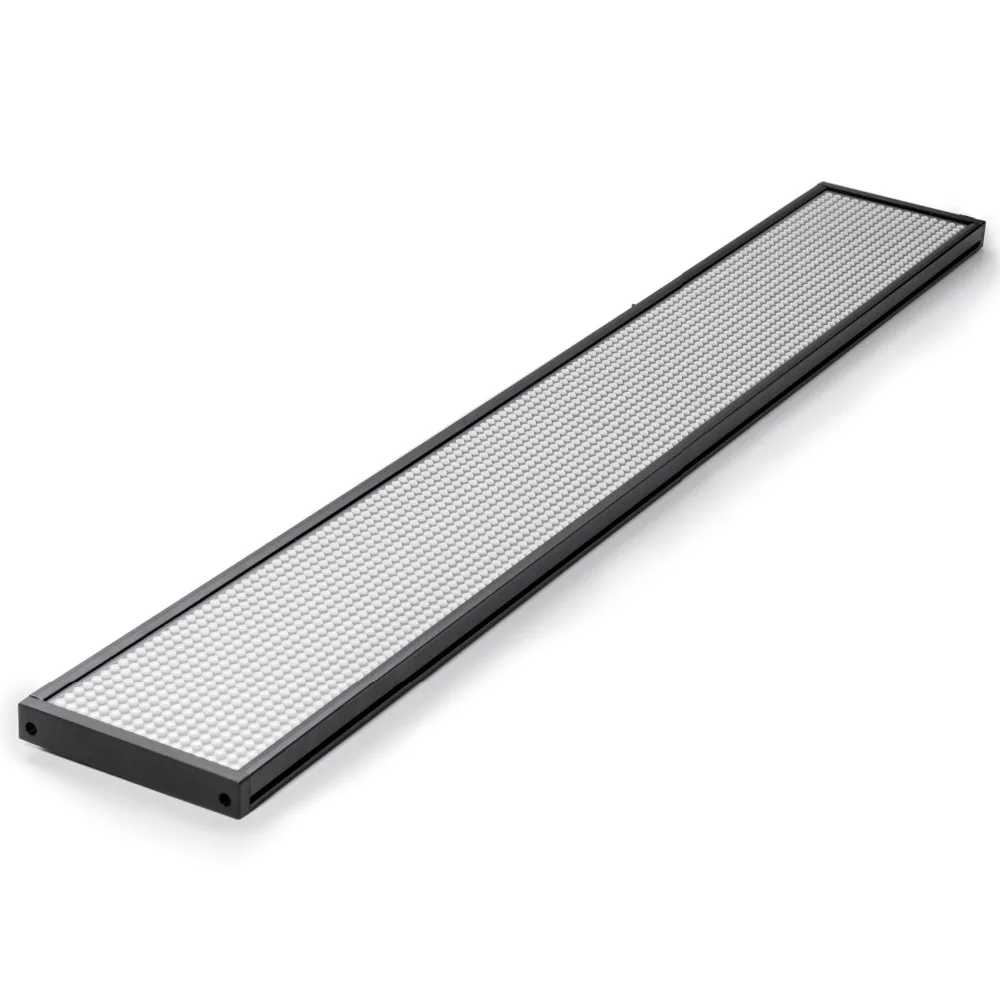 66CM LED Message Board P5 SMD 16 * 128 Yellow  WIFI  wireless and usb programmable  Scrolling  information  Message Advertising