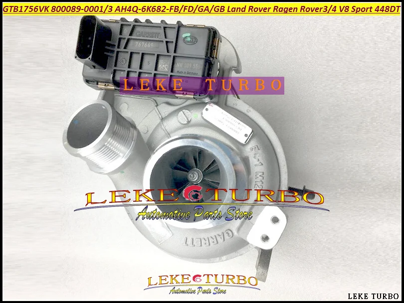 Turbocharger 800089 800089-5003S 800089-5001S 800089-0003 LR044563 AH4Q6K682FC AH4Q6K682FB AH4Q-6K682-GB AH4Q6K682GB AH4Q6K682GA