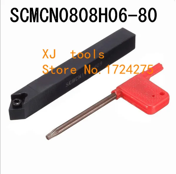 

Внешний резец SCMCN0808H06 для токарного станка, 8 х8 мм, S-Type SCMCN