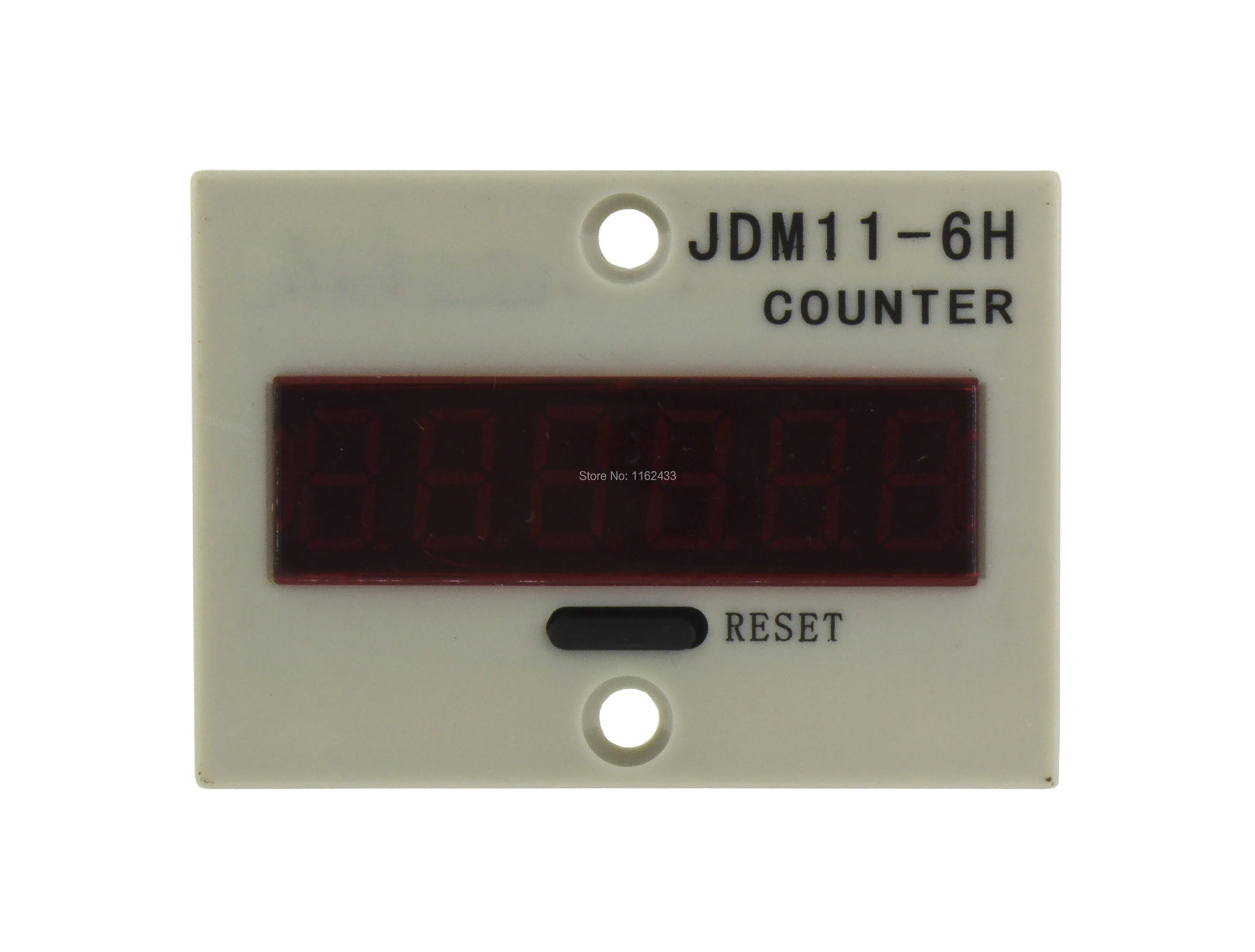 JDM11-6H AC 220V 110V 380V 36V  AC/DC 24V 12V digital electronic counter relay JDM11 voltage level input production counter