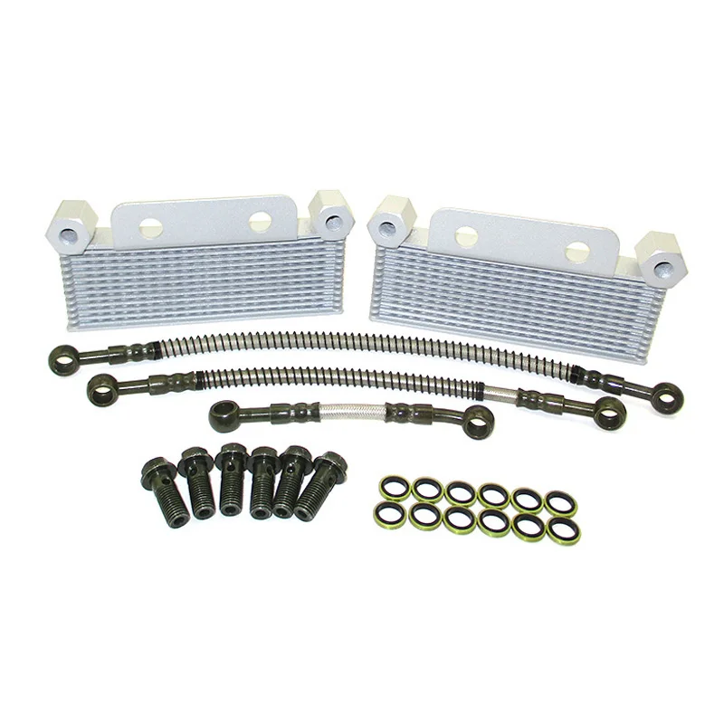 XLJOY Double Oil Cooler For Zongshen Daytona 190cc LXR DHZ Pit Dirt Bike