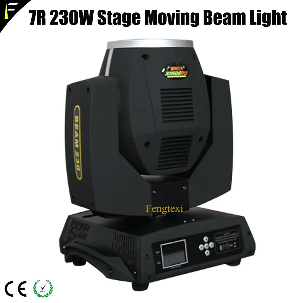 6xLot Split Colours Spot Beam 230 7r Projector Moving Head Sharpy Opera Beam R7 230w with Rotate Rainbow Effect Incl FlightCase
